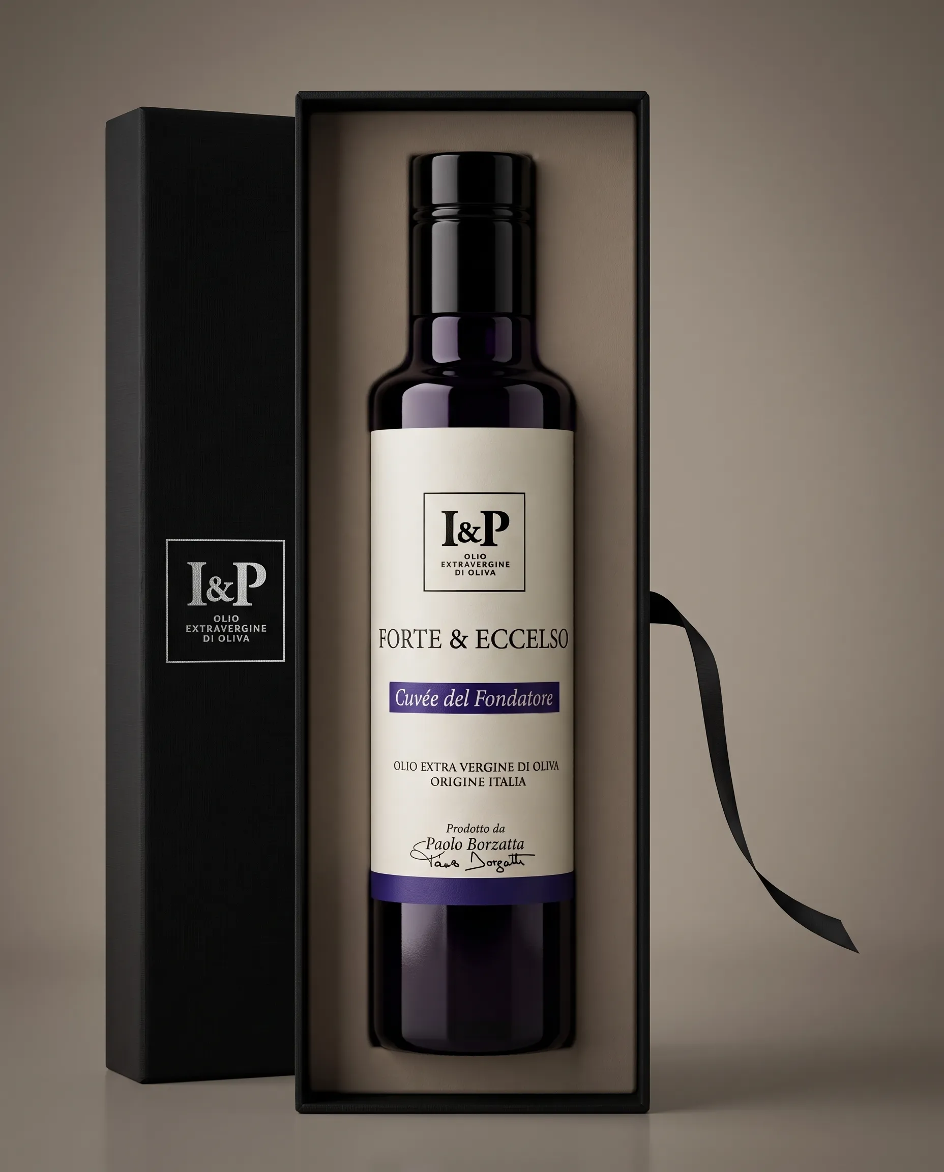 Forte & Eccelso, la Cuvée del Fondatore, nel cofanetto regalo I&P